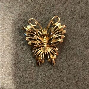 Monet Gold Brooch Collection Intricate Designs